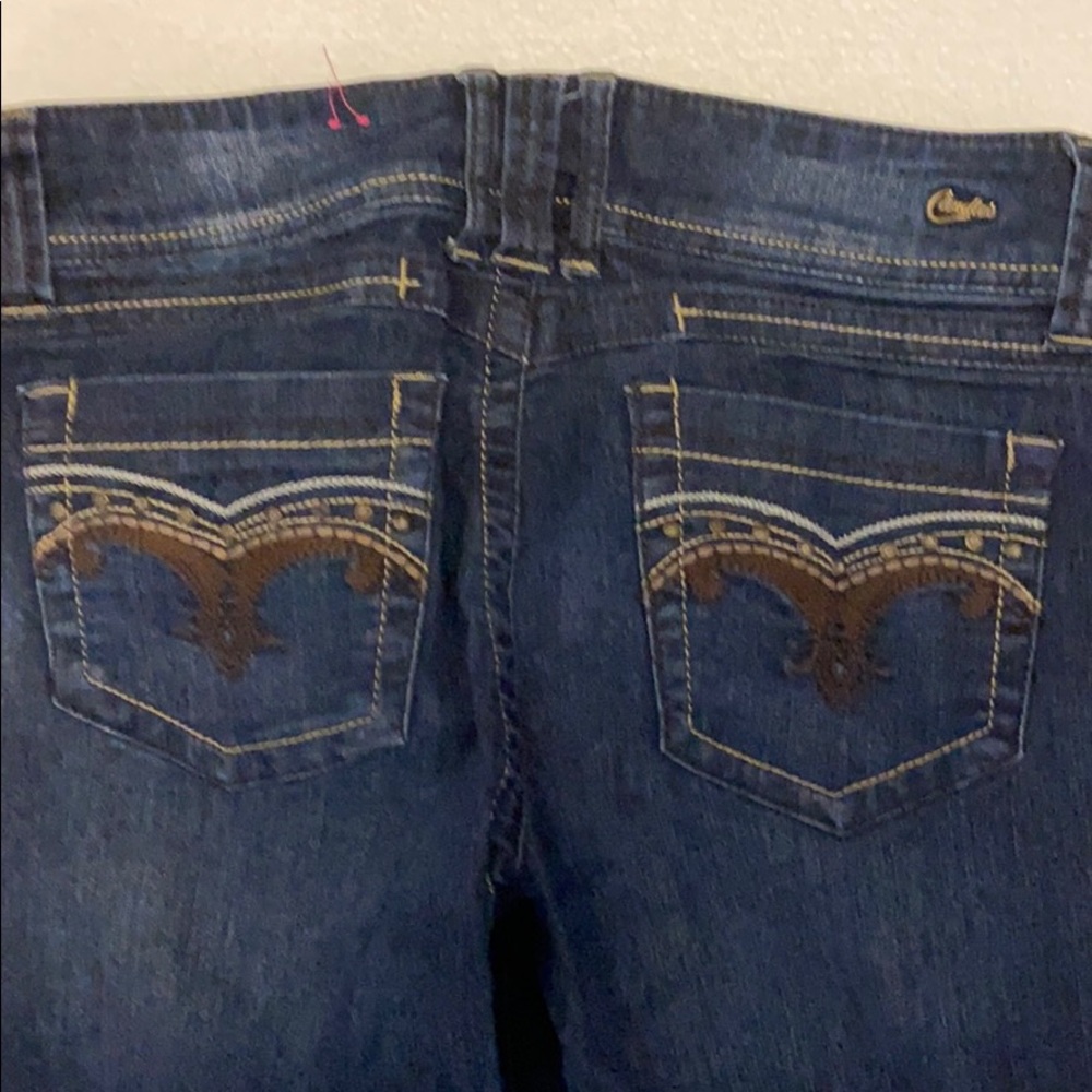 NWOT Jrs Candies Cropped blue jeans size 5 View 2